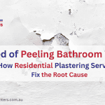 Tired of Peeling Bathroom Walls? How Residential Plastering Services Fix the Root Cause